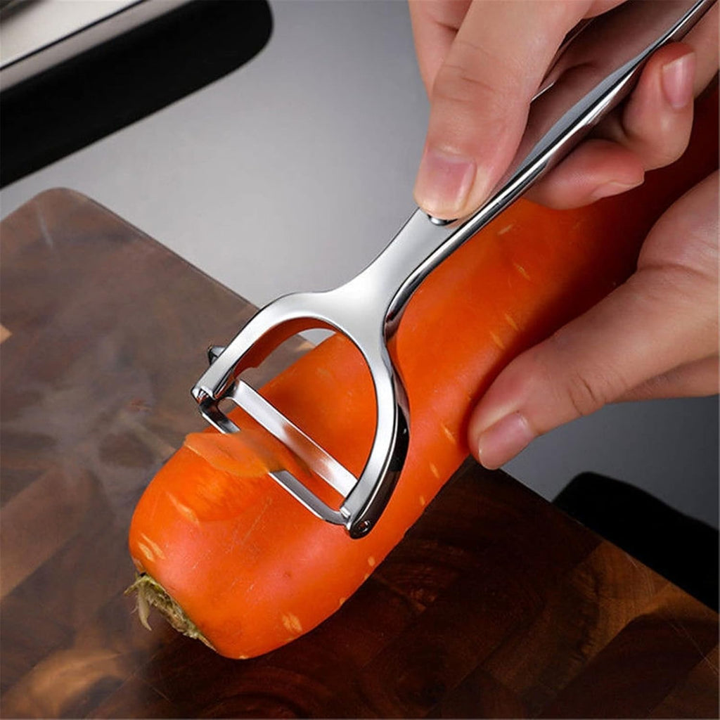 Multi-Purpose Stainless Steel Vegetable Peeler: Y-Shaped Design. (Pack Of 2)