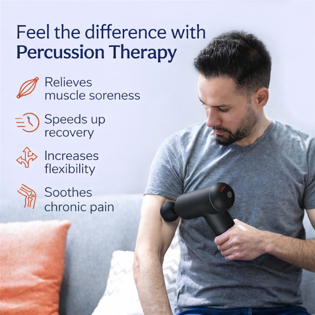 Handheld Massager for Full Body Pain Relief