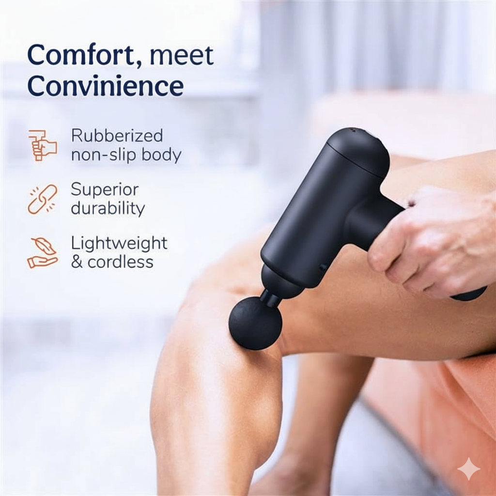 Handheld Massager for Full Body Pain Relief