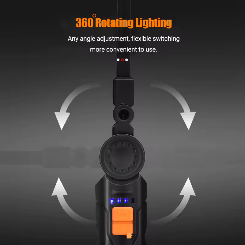 Work Light Portable Led Rechargeable Light  (2 Pack)